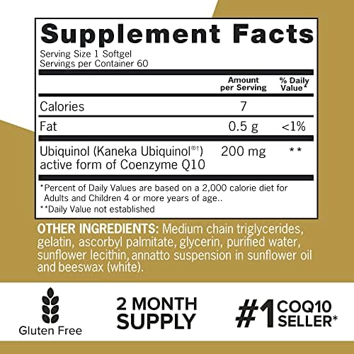 Qunol Extra Strength CoQ10 cardiovascular support supplement box and bottle