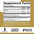 Qunol Extra Strength CoQ10 cardiovascular support supplement box and bottle