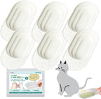 Cat Urine Collection Kit (6-Pack) - Clean Catch Urine Sample Tray for Cats & Small Dogs - Disposable Pet Urine Collector Tray - No Special Litter Needed - Made in Japan - Image 1