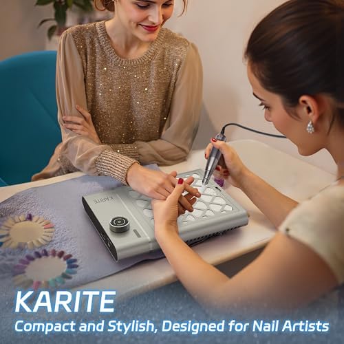 Karite rechargeable nail dust collector magnetic panel filter