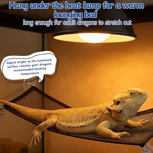 Dimensions showing 28 by 10 Inches on the large reptile tank bed