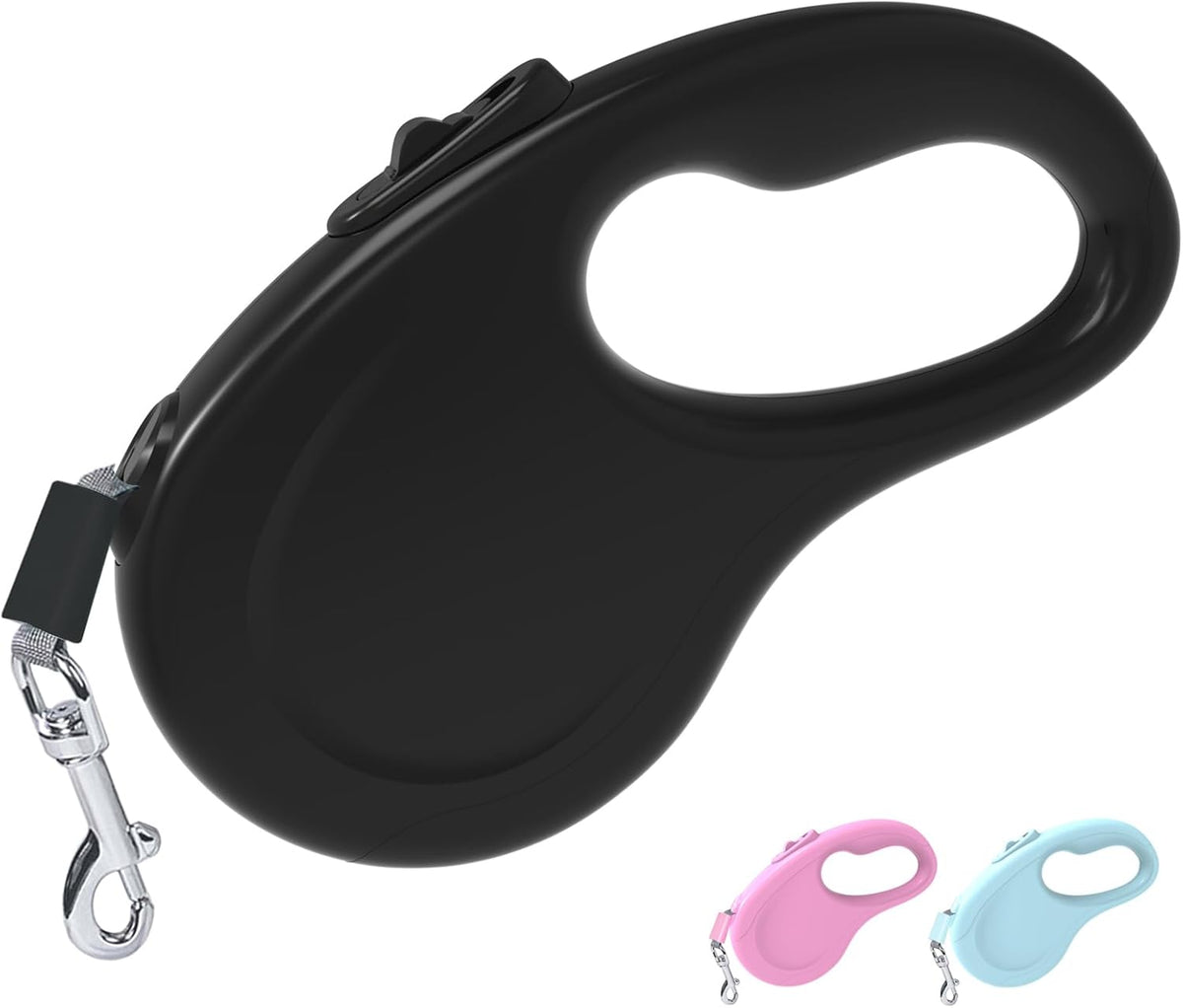 Retractable Dog Leash, 16Ft/5M Light Weight Retractable Leash for Small Medium Dogs/Cats Up to 50lbs, Strong Nylon Tape 360 degrees Tangle-Free One-Hand Brake (Blue) - Image 10