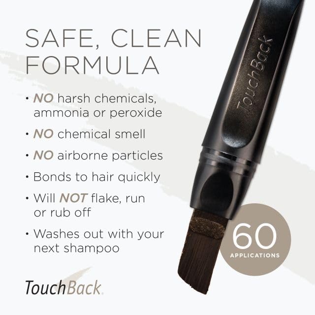 TouchBack Pro hair color marker demonstrating liquid product flow