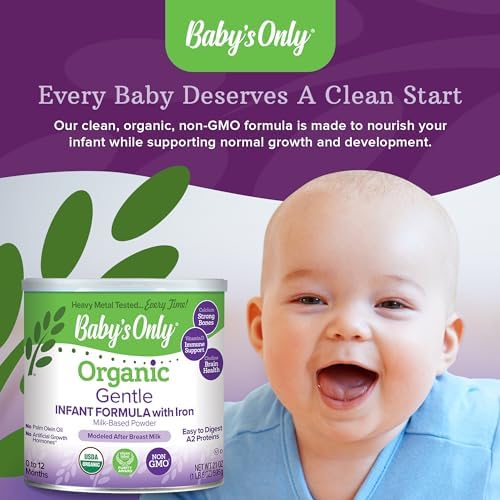 Easy to digest A2 beta-casein baby formula imported from USA