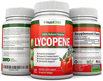 NutriONN Lycopene certified Good Manufacturing Practices compliant bottle safety sealing