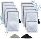 Zuqqony fish tank replacement filters multi stage media close up