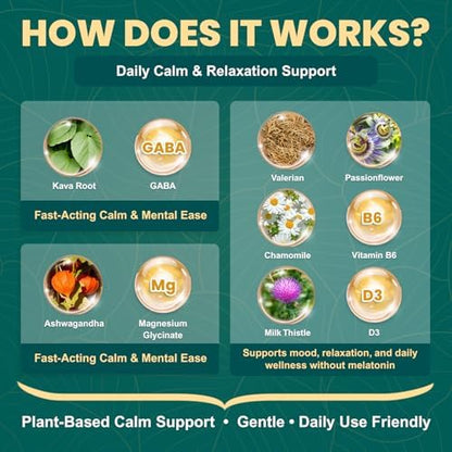 Zetelixia Kava Kava relaxation gummies with Ashwagandha and Magnesium warning labels