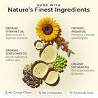 Everyday Beauty organic vitamin E oil skincare product label details