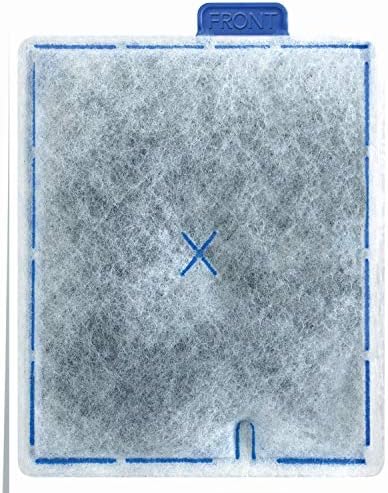 Aqueon aquarium filter media dual-sided floss close-up