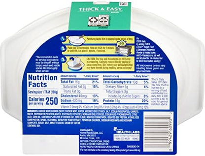 Case of 7 Thick and Easy pureed chicken trays