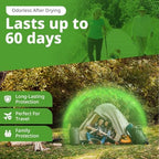 Back label of Insect Shield permethrin spray with step by step outdoor application instructions