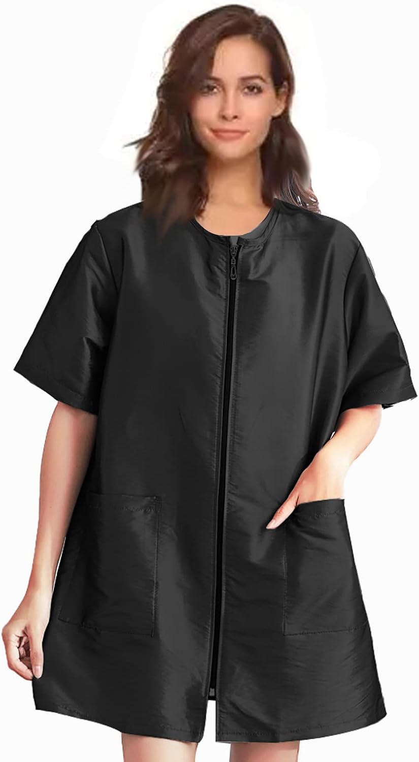 Gliitatu dog grooming smock front view professional jacket