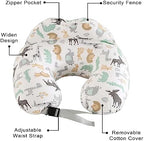 Removable cotton cover detail of Battop feeding pillow