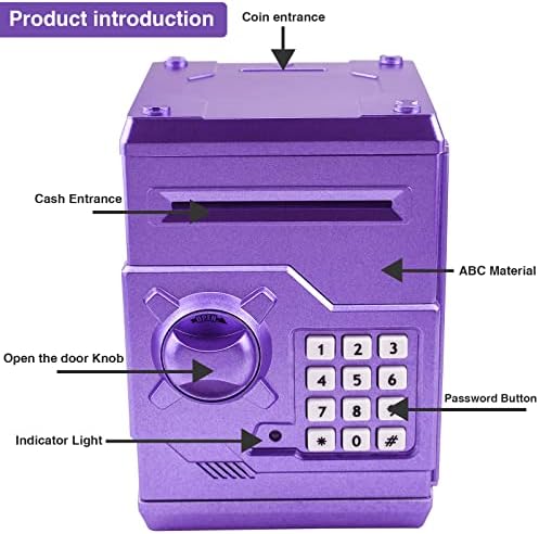 Cargooy smart coin bank displaying the four digit combination keypad interface