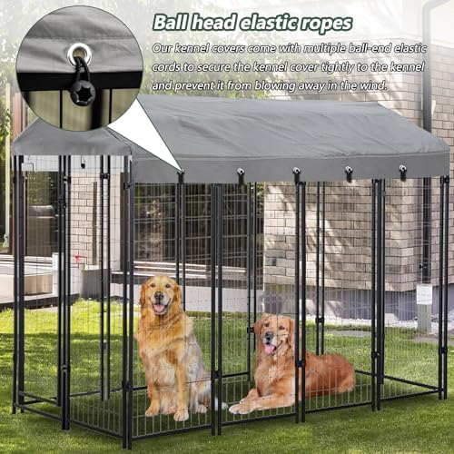 Hadisi universal fit outdoor pet enclosure canopy replacement cloth packing details