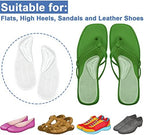 Small size silicone heel cushions for women's ballerina flats.