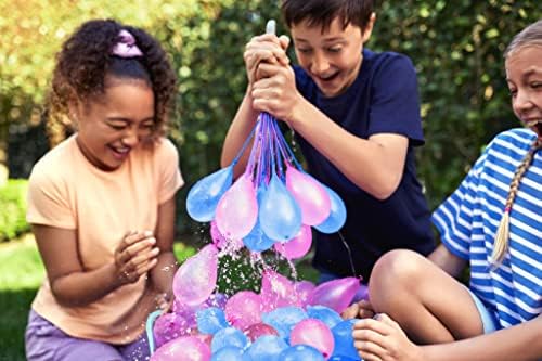 Authentic Bunch O Balloons packaging showing the certified recycled plastic stems logo.