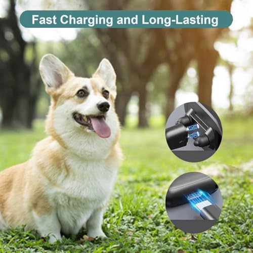 Compact packaging layout of the single pack premium pet training gear charging cord.