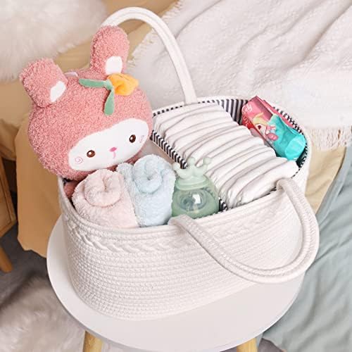 ABenkle diaper caddy used as a portable car organizer
