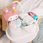 ABenkle diaper caddy used as a portable car organizer