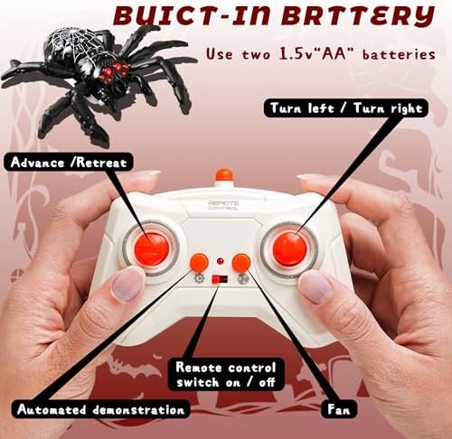 Handheld remote controller for SQVIAFUN climbing spider