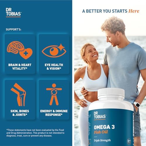 Side view of wild caught omega 3 fish oil capsule packaging showcasing molecularly distilled purification benefits.