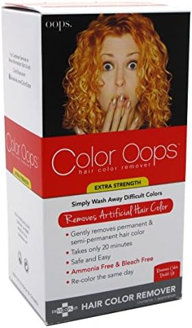 Developlus Color Oops ammonia free hair color remover packaging