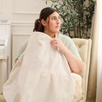My Brest Friend nursing cover folded into carry bag
