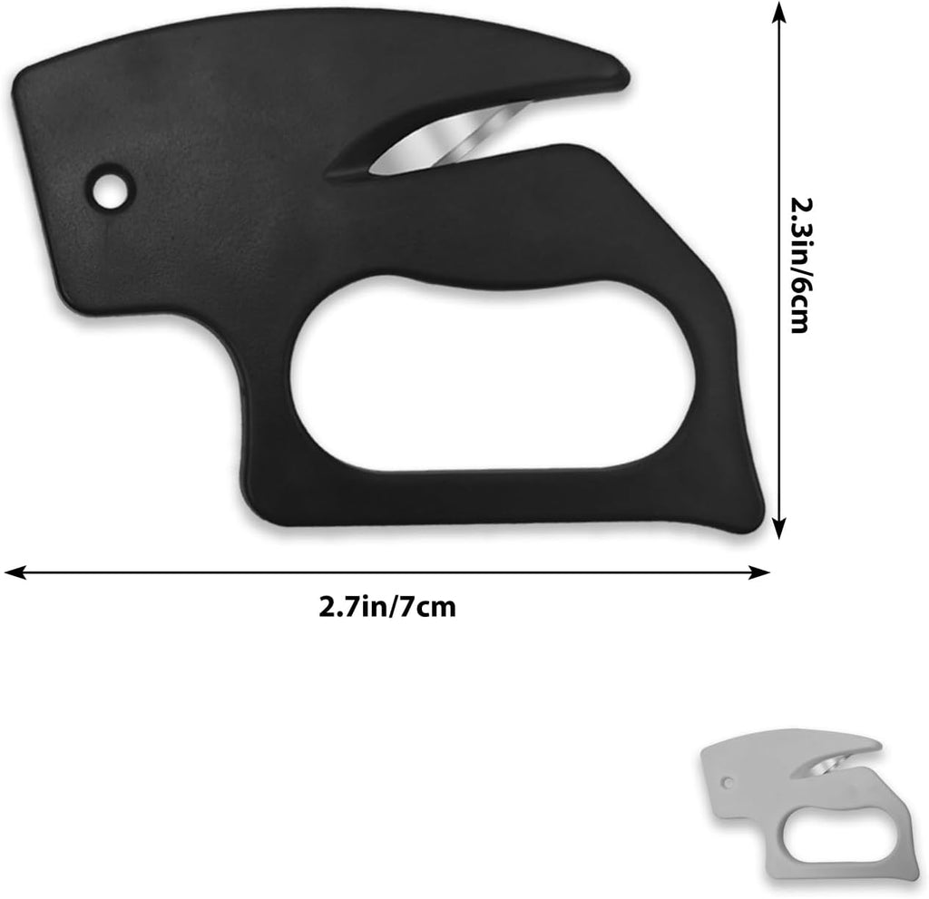 Durable plastic construction of Flasidu grooming tool for pets.