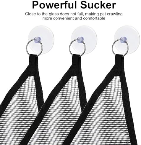 Washable mesh hammock for bearded dragon tank enrichment and habitat customization