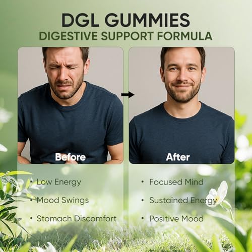 Plant based gut health vitamins showing natural citrus and tapioca fiber ingredients.