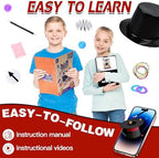 Educational magic set for boys and girls aged 6 to 12