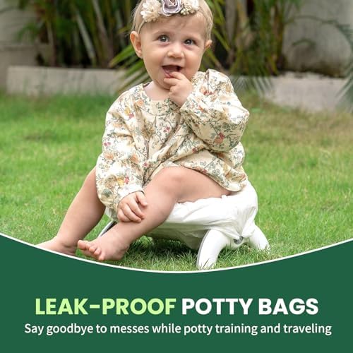 Roamall travel potty bag with absorbent pad inside