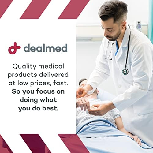 Dealmed authentic imported personal care antiseptic liquid close up product shot