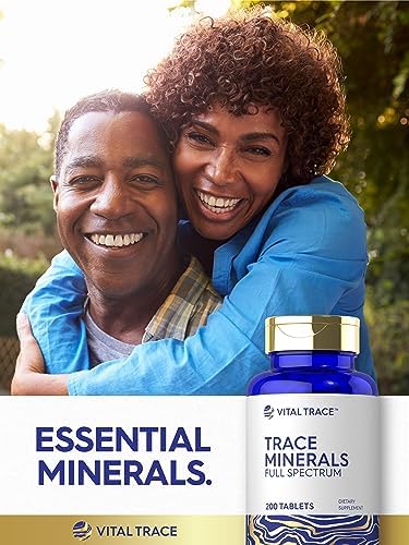 Carlyle trace minerals 200 count bottle lifestyle display