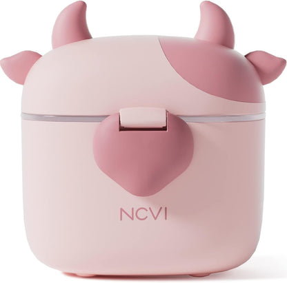NCVI Baby Formula Dispenser front view showing pink deer horn design