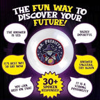 Motion-activated fortune teller toy in hand