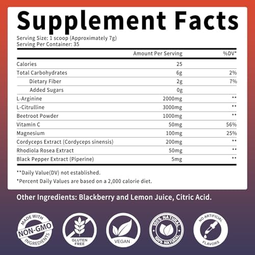 Yaaharo nitric oxide powder scoop and texture view