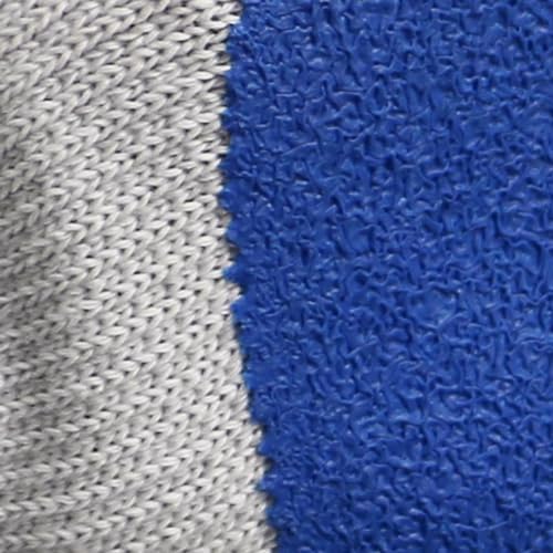 Close up of Truform non-slip palm surface for easy stocking application