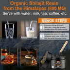 Naypiny shilajit 30 grams container side angle view