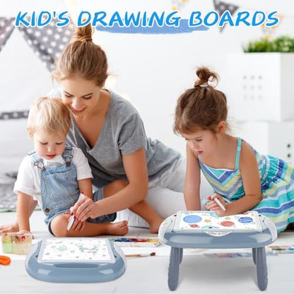 Mayesar portable magnetic drawing board for 1-2 year old boys