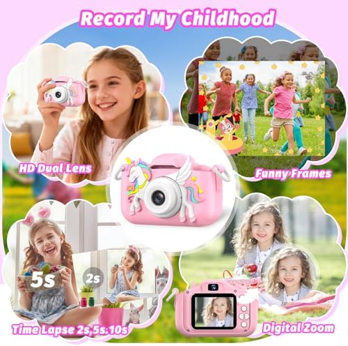Masterbee Children's Camera Toys for Girls & Boys, 3-12 Years - 1080P HD Video Kids Digital Camera - Perfect for Christmas & Birthday Gifts - Image 4