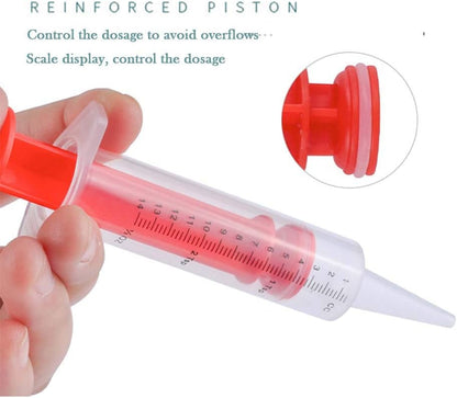Qiyadin pet liquid medicine syringe for puppies and kittens.