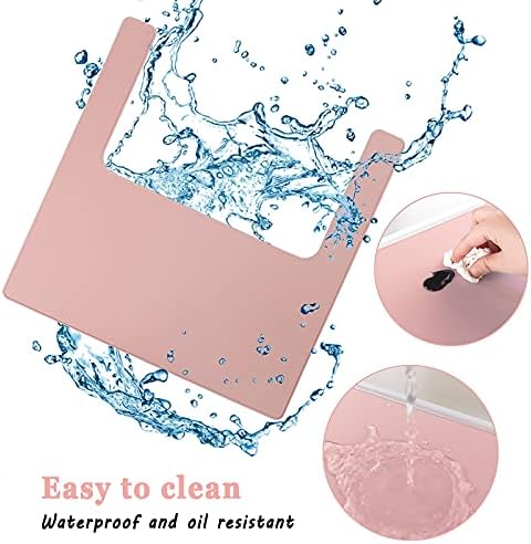 Folded flexible toddler placemat demonstrating portable travel design