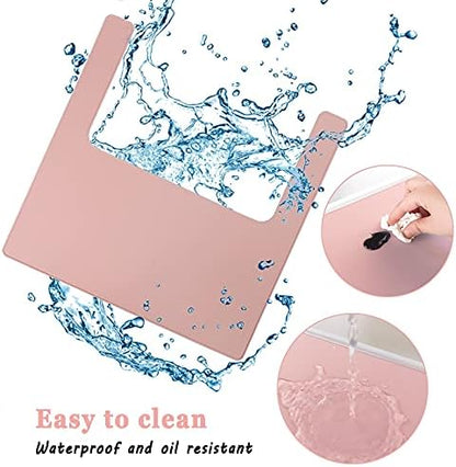Folded flexible toddler placemat demonstrating portable travel design