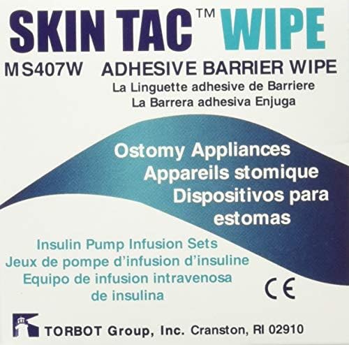 Waterproof skin barrier wipes for long-lasting medical tape and bandage support.