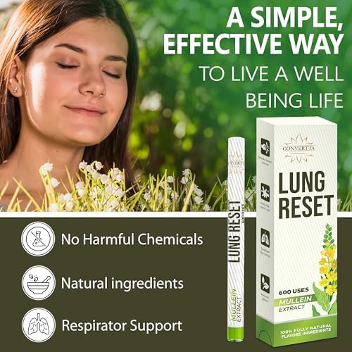 USA imported natural mullein diffuser for clean breathing and wellness