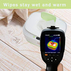 Lilmonki baby wipe warmer with LED temperature display