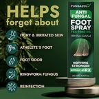 Tea tree oil antifungal spray for jock itch and ringworm relief