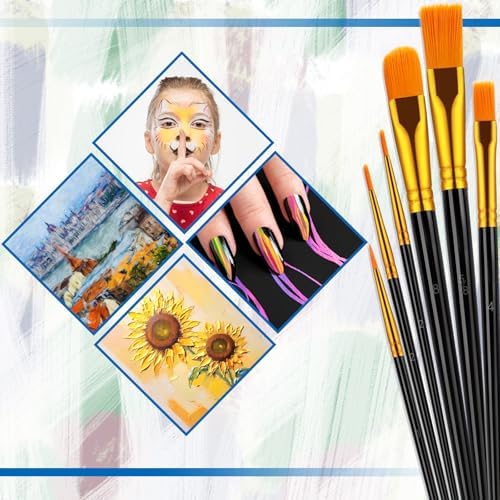 Full package layout of the 40-piece professional hobbyist painting kit for mixed media creation.
